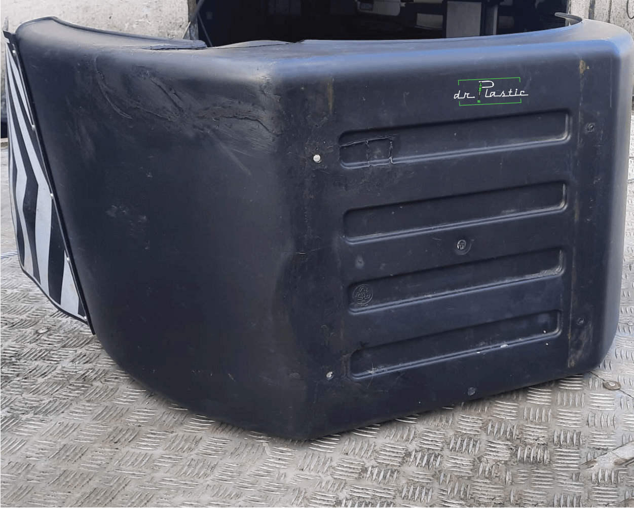 Sudura in plastic - aparatoare roata camion - dupa